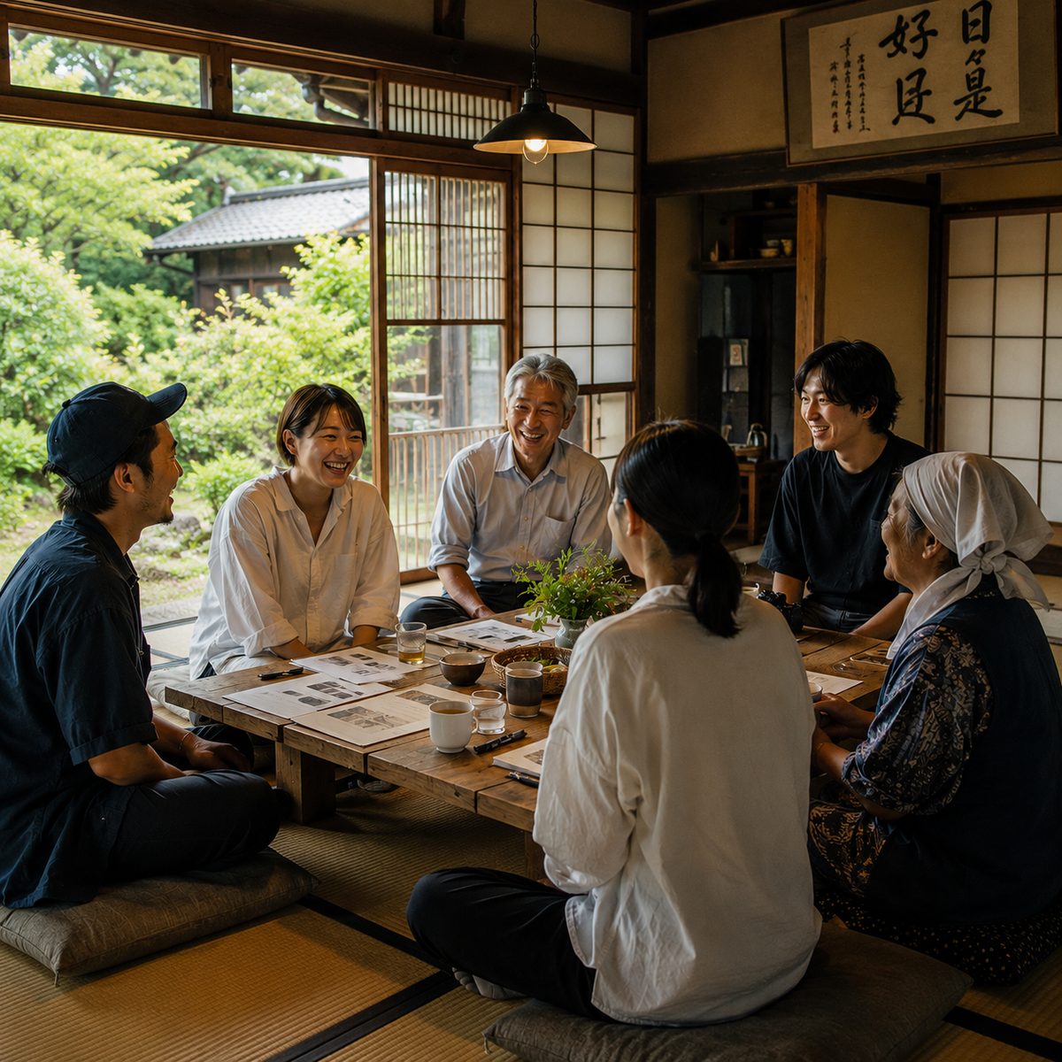 人をつなぐ